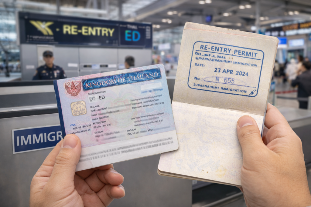 ED 비자 리엔트리