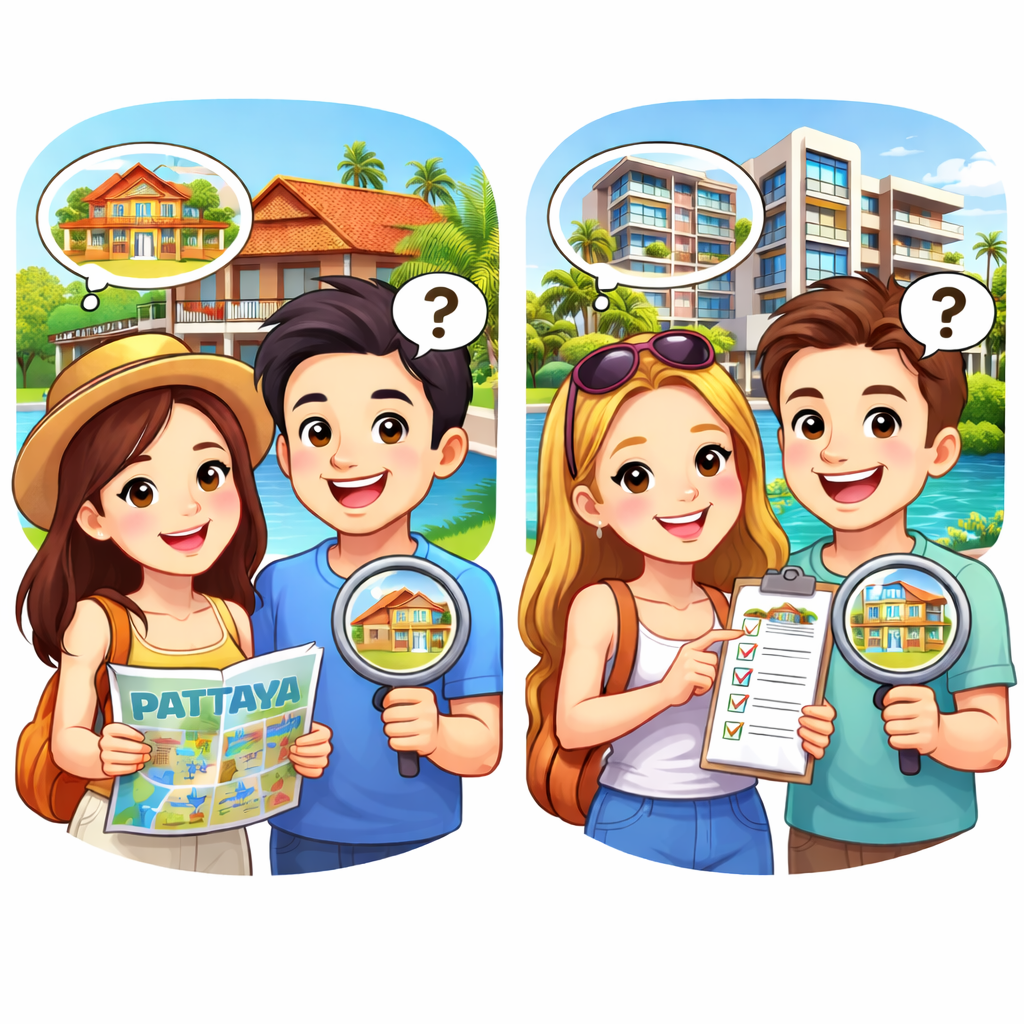 파타야 임대 주택 아파트