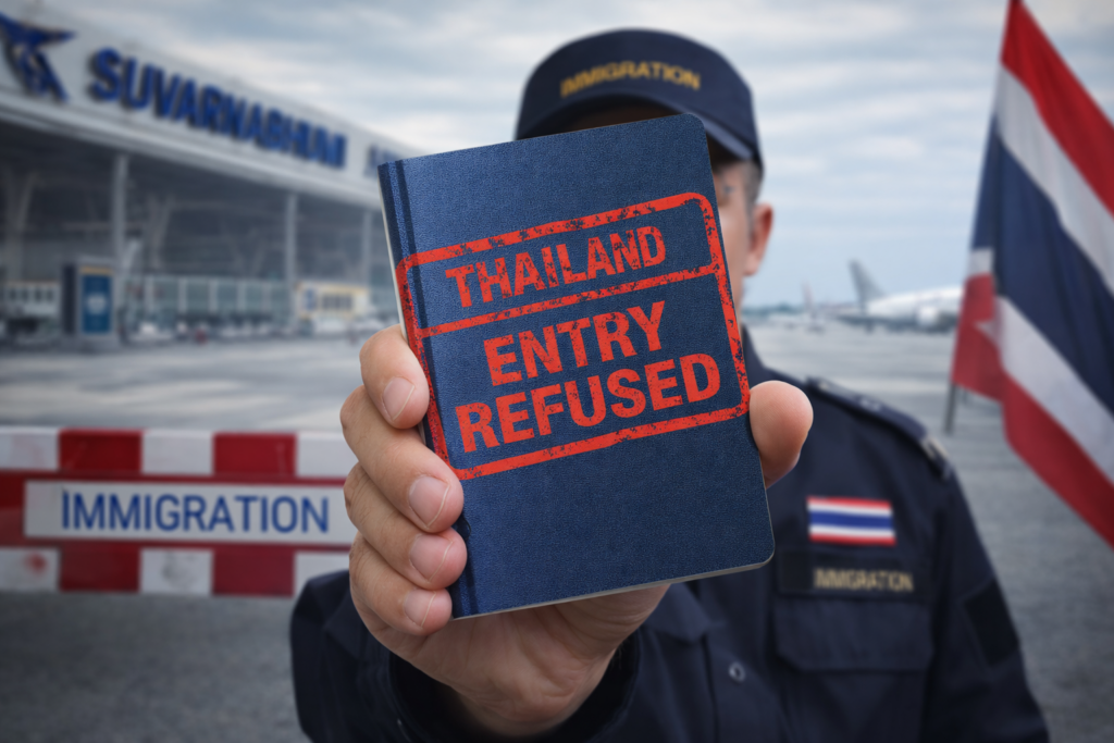 태국 ED비자 입국 거절 사례