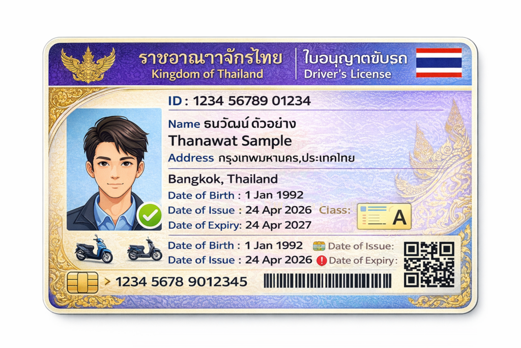 태국운전면허증
