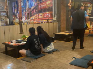 파타야 향미갈비 내부 분위기