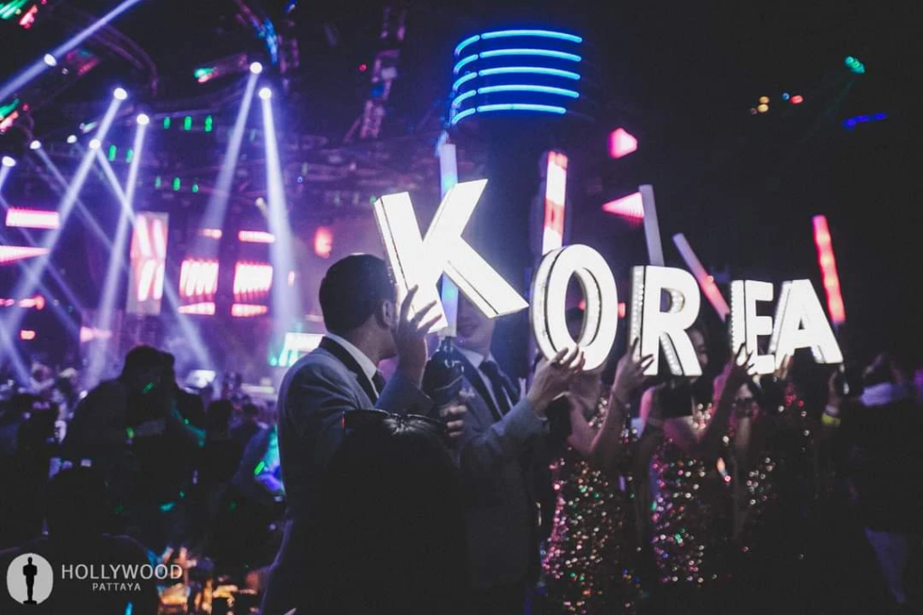 파타야 헐리우드 클럽 내부 전경