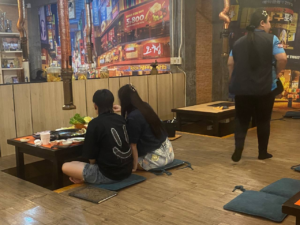 파타야 향미갈비 직원 서비스