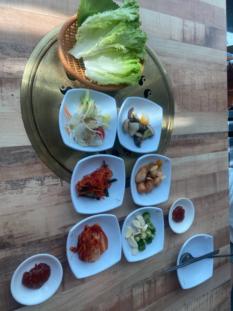 파타야 서울가든 반찬