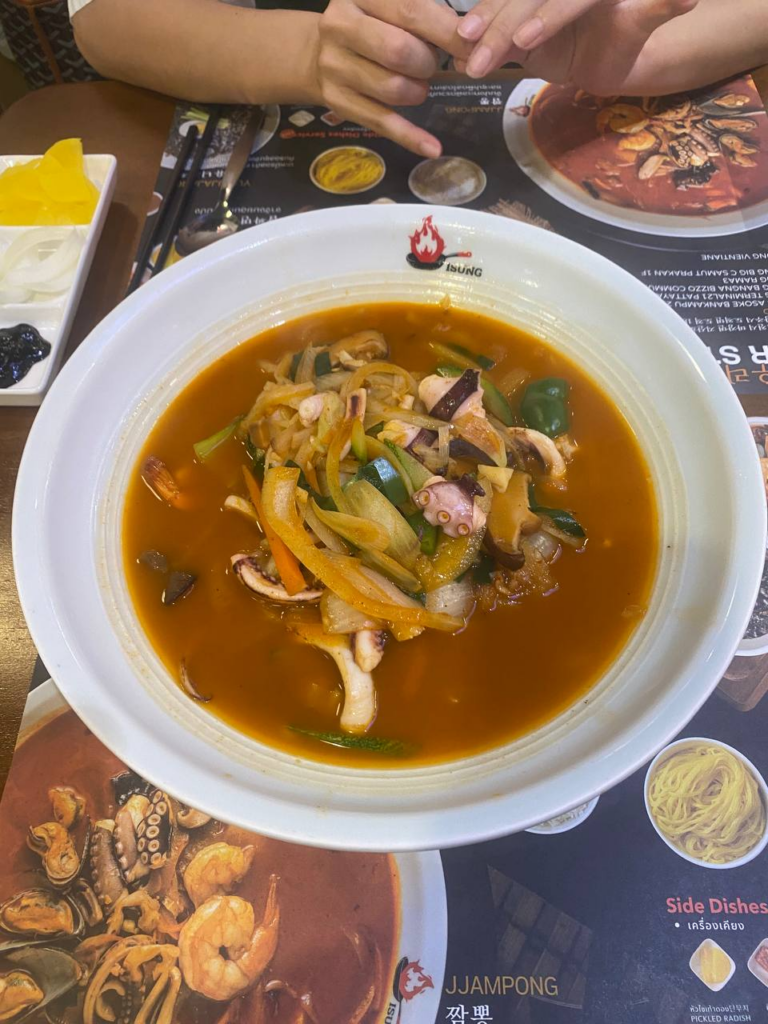파타야 터미널21 아이성 중식당 짬뽕