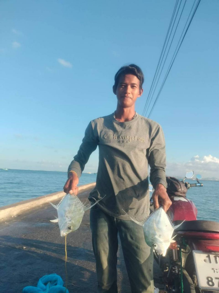 나끄아 방파제 낚시 사진