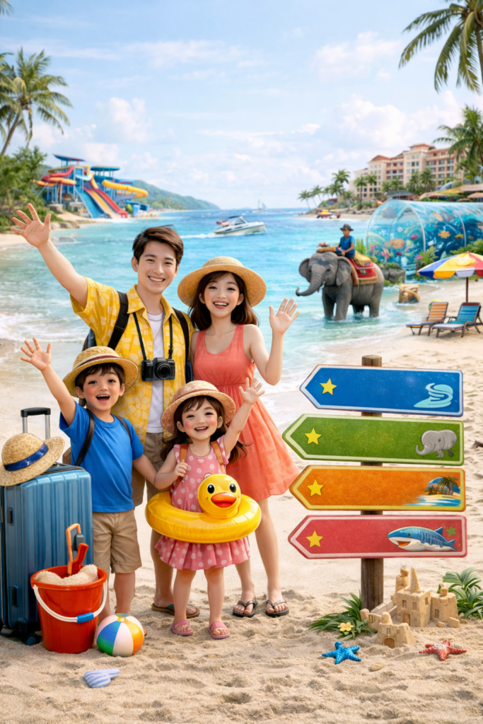 파타야 아이동반 가족여행 가이드 대표 이미지